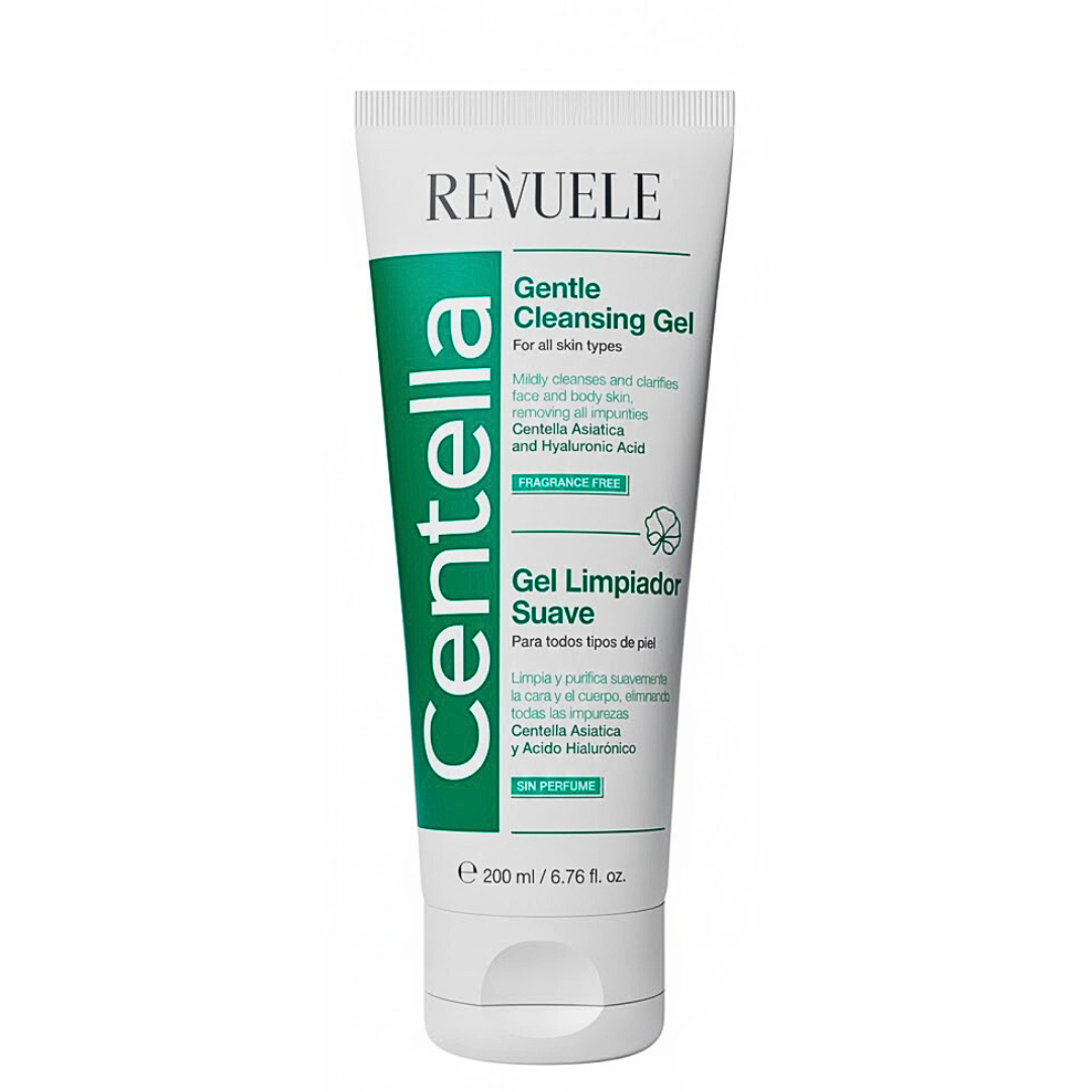 Revuele-Centella-Gentle-Cleansing-Gel-200ml.png Revuele Centella Gentle Cleansing Gel 200ml – Image 1