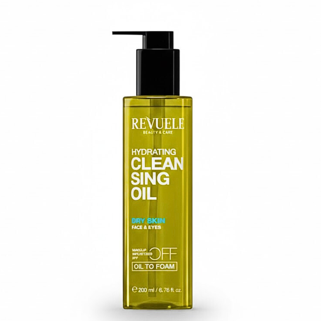 Revuele-Hydrating-Cleansing-Oil-200ml.png Revuele Hydrating Cleansing Oil 200ml – Image 1