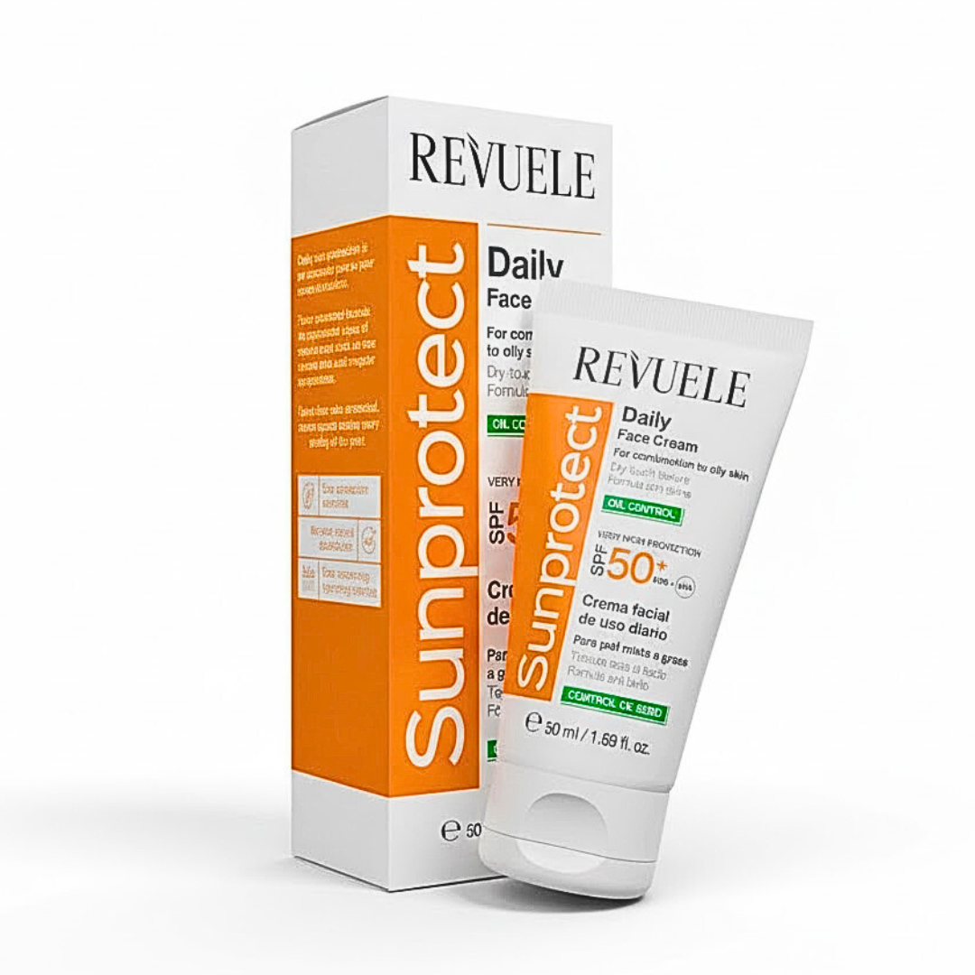 Revuele-Sunprotect-Daily-Face-Cream-Oil-Control-Spf50-50ml.png Revuele Sunprotect Daily Face Cream Oil Control Spf50+ 50ml – Image 1