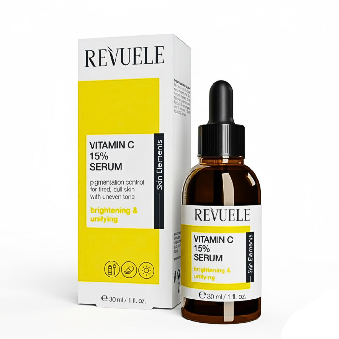 Revuele-Vitamin-C-15-Serum-30ml.png Revuele Vitamin C 15% Serum 30ml – Image 1