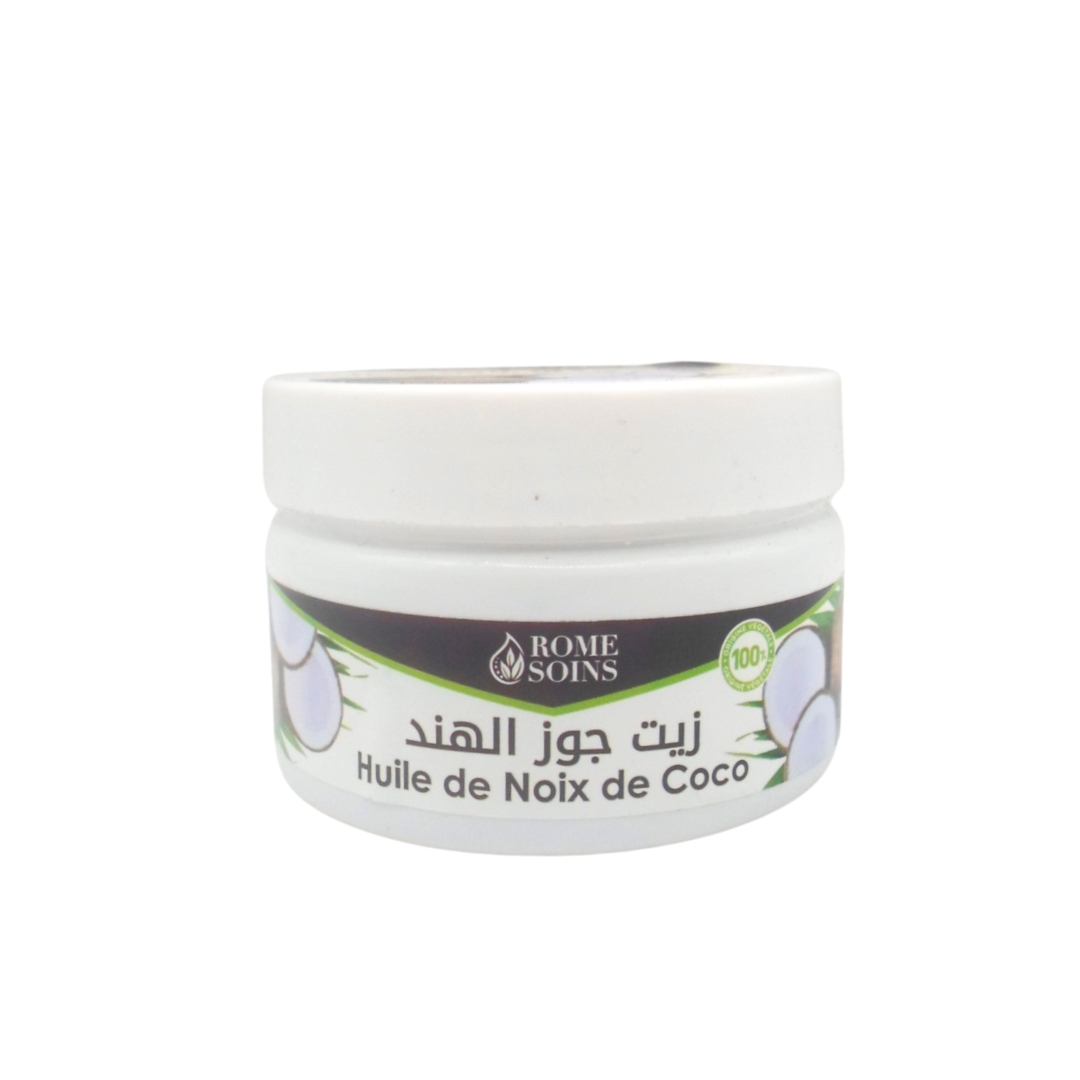 Rome-soins-Huil-de-noix-de-coco-120g-1.png Rome Soins Huil De Noix de Coco 120g – Image 1