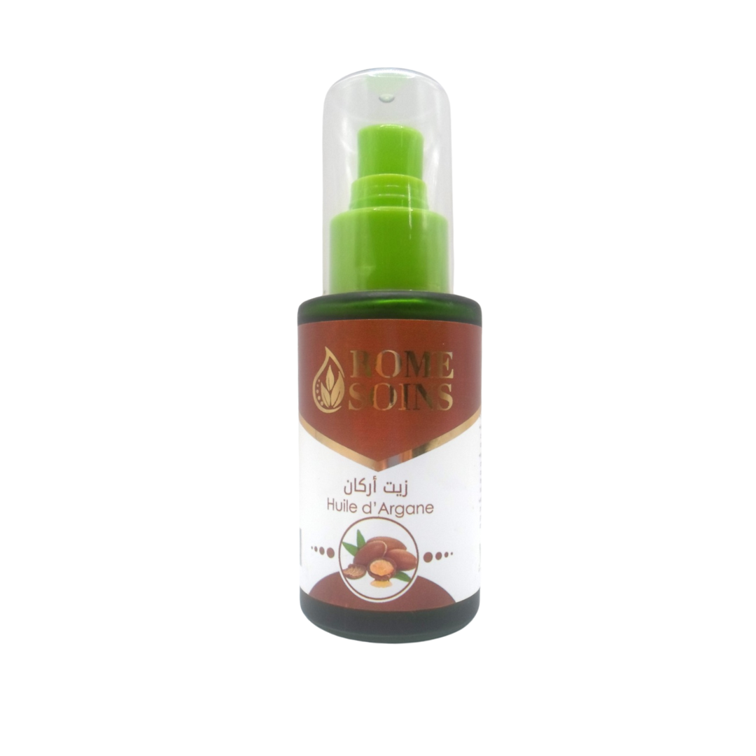 Rome-soins-huile-dargane-60ml-1.png Rome Soins Huile D’argane 60ml – Image 1