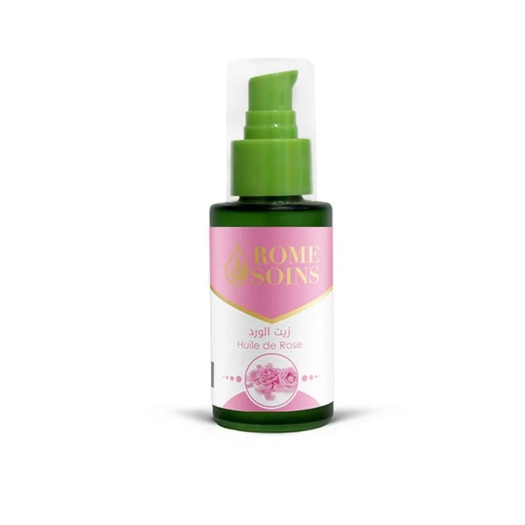 Rome-soins-huile-de-rose-60ml-1.jpg Rome Soins Huile de Rose 60ml – Image 1