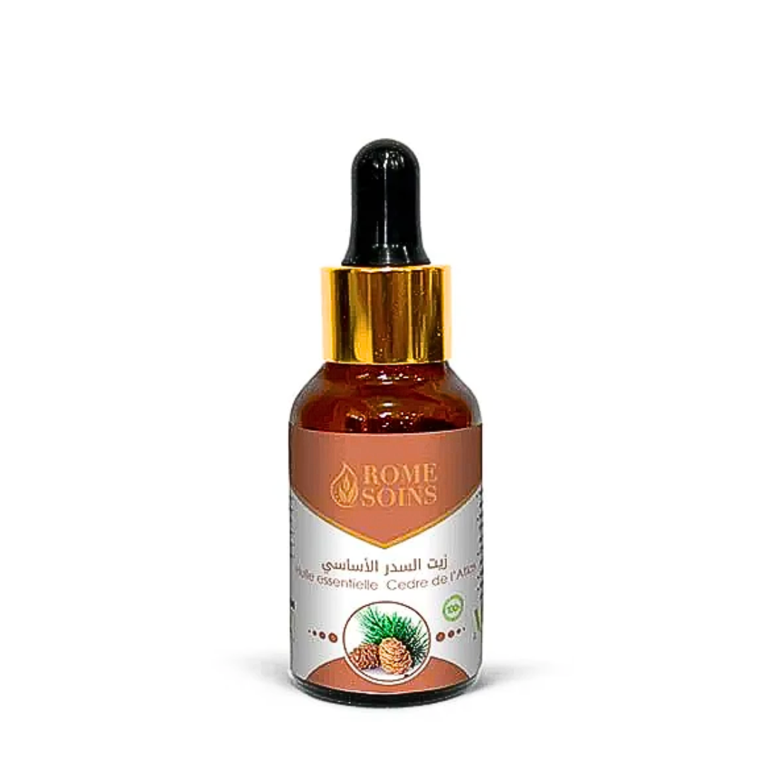 Rome-soins-huile-essentielle-cedre-de-latlas-15ml.png Rome Soins Huile Essentielle Cedre De L’atlas 15ml – Image 1