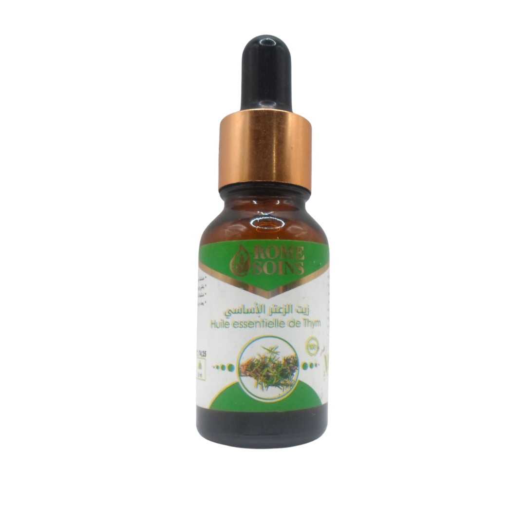 Rome-soins-huile-essentielle-de-Thym-15ml.png Rome Soins Huile Essentielle de Thym 15ml – Image 1