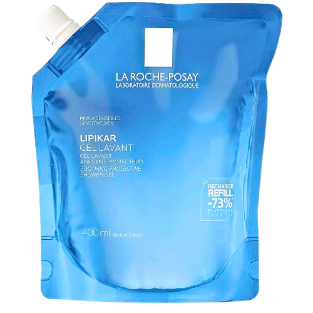 Rp-Lipikar-Gel-Lavant-400ml-Recharge-Refill.png Roche Posay Lipikar Gel Lavant 400ml Recharge Refill – Image 1