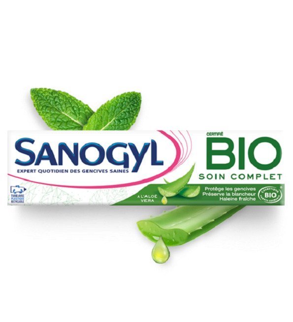 SANOGYL-SOIN-COMPLET-ALOE-PACK-1.jpg SANOGYL DENTIFRICE BIO SOIN COMPLET HYGIÈNE COMPLÈTE 75 ml – Image 1