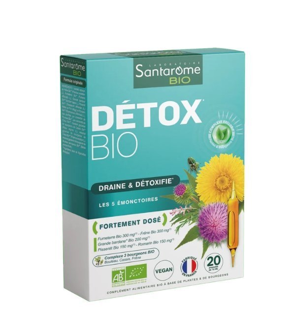 SANTAROME-DETOX-20-AMPOULES-1.jpg SANTAROME DETOX 20 AMPOULES – Image 1