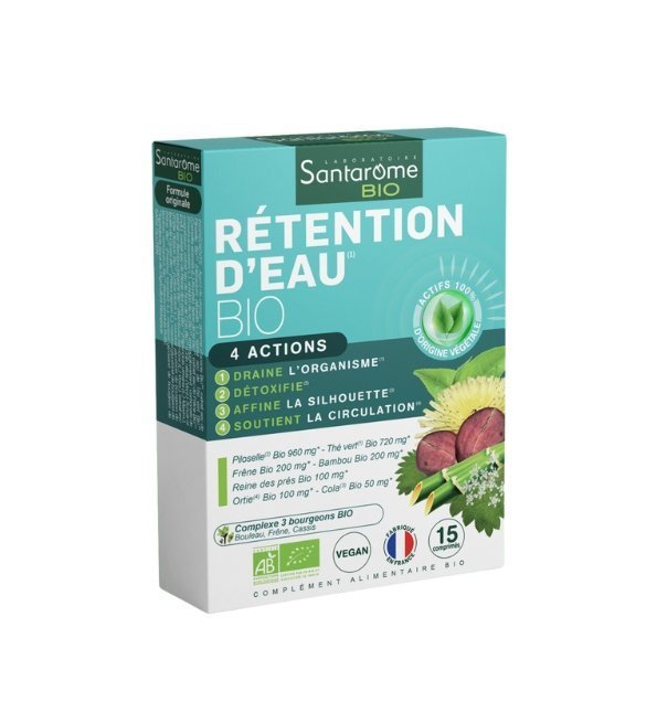 SANTAROME-RETENTION-EAU-15-COMPRIMES-1.jpg SANTAROME RETENTION D’EAU 15 COMPRIMES – Image 1