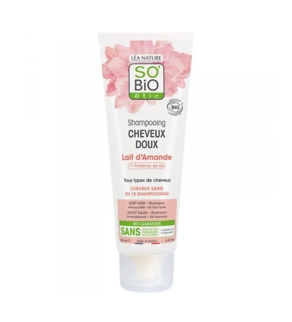 SO-BIO-SHAMPOING-DOUX-AU-LAIT-DAMANDE-ET-PROTEINE-DE-RIZ-250ML-1.jpg SO BIO SHAMPOOING DOUX AU LAIT D’AMANDE ET PROTEINE DE RIZ 250ML – Image 1