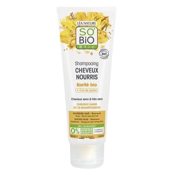 SO BIO SHAMPOOING NOURRI AU BEURRE DE KARITE 250ML