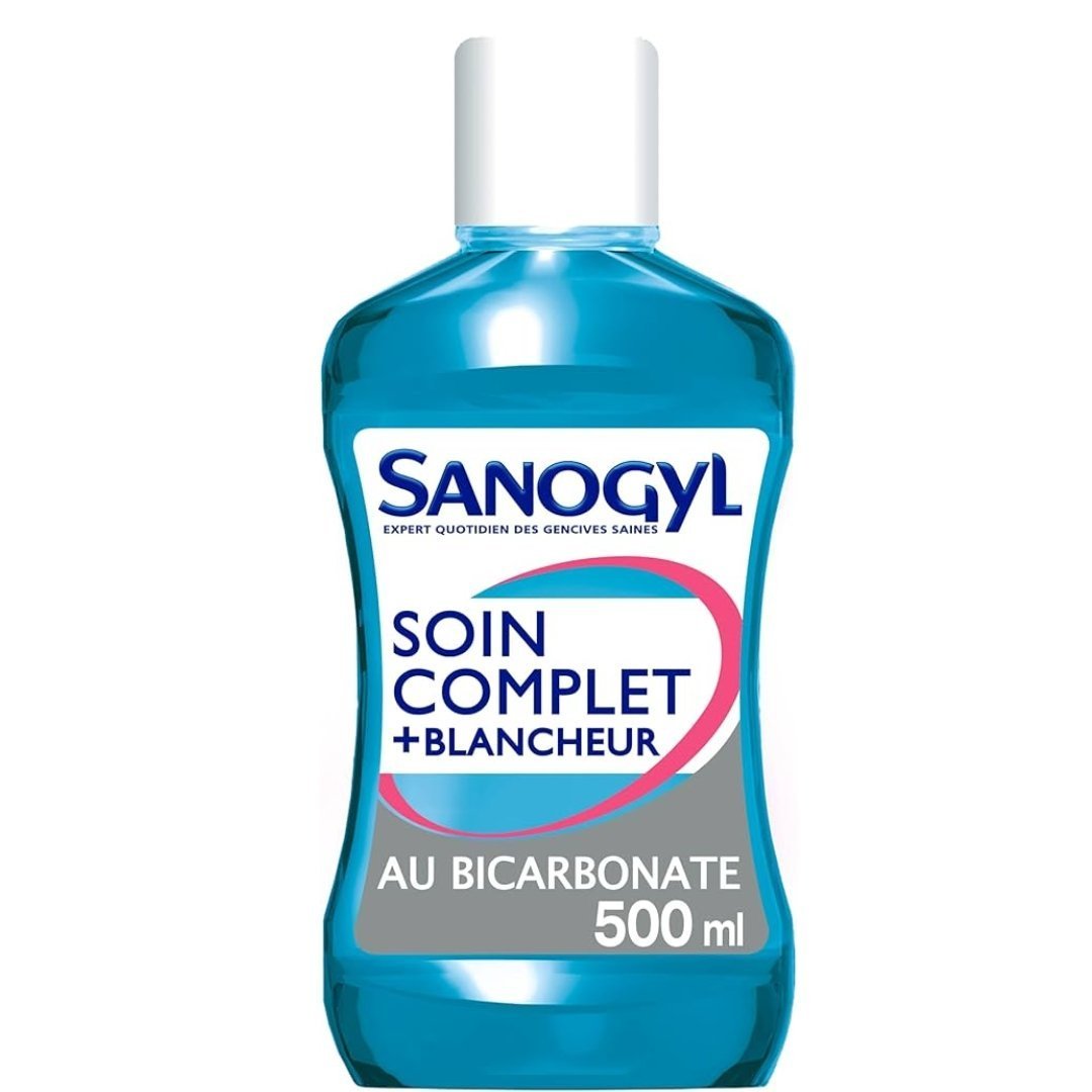Sanogyl-bain-de-bouche-soin-completblanch-500ml-1.jpg Sanogyl Bain de Bouche Soin Complet +Blancheur 500ml – Image 1