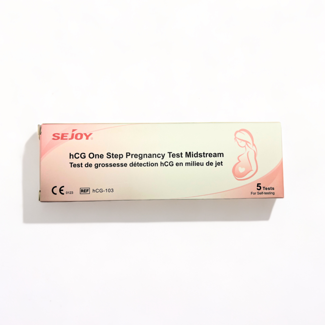 Sejoy-Pregnancy-Test-grossesse-bte-de-5-teste-1-1.png Sejoy Pregnancy Test Grossesse Boite de 5 tests – Image 1