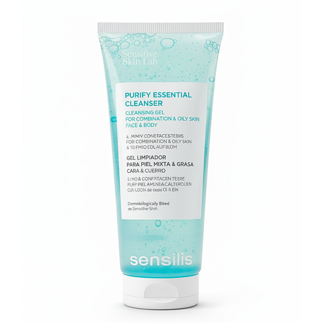 Sensilis-Purify-Essential-Cleanser-200ml.png Sensilis Purify Essential Cleanser 200ml – Image 1