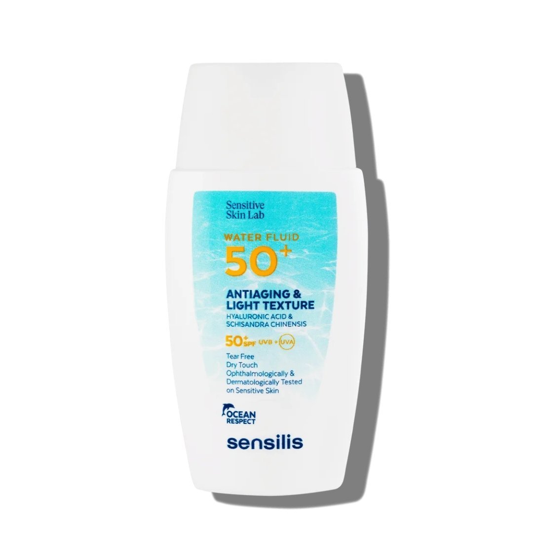 Sensilis-Sun-water-fluid-spf50-40ml-1-1.jpg Sensilis Sun Water Fluid spf50+ 40ml – Image 1