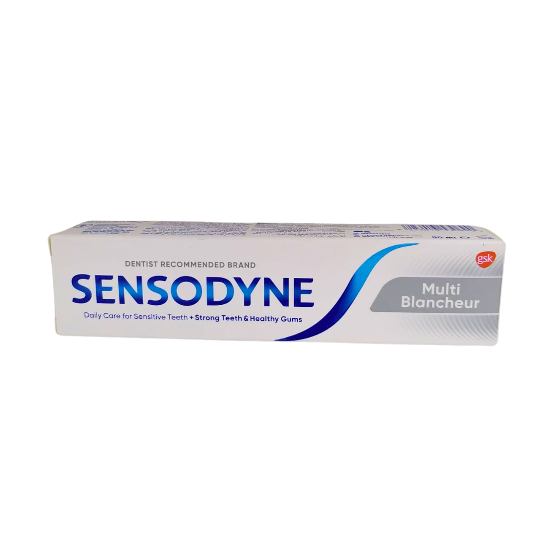 Sensodyne-Dent-Multi-Blancheur-100ml-1-1-1.png Sensodyne Dentifrice Multi Blancheur 100ml – Image 1