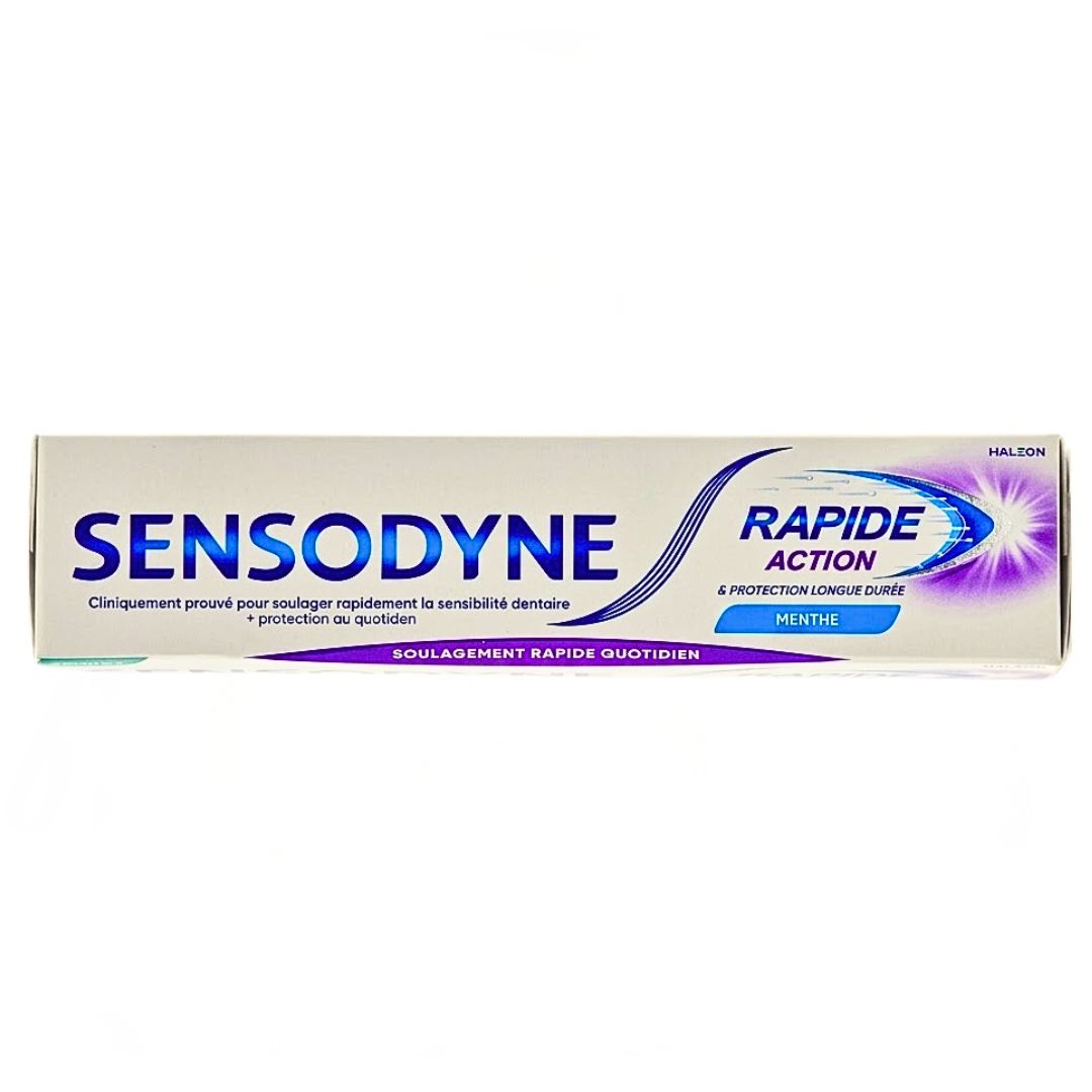 Sensodyne-Dent-Rapide-Action-Menthe-75ml.png Sensodyne Dentifrice Rapide Action Menthe 75ml – Image 1