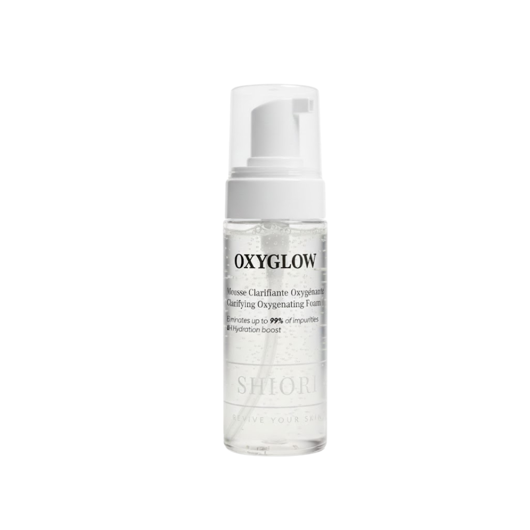 Shiori-Oxyglow-Mousse-Clarifiante-150ml.png Shiori Oxyglow Mousse Clarifiante 150ml – Image 1