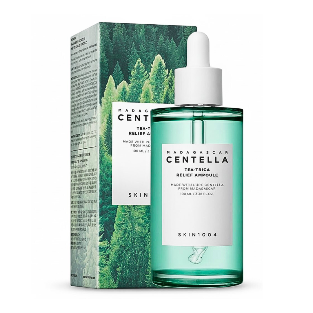 Skin-1004-Tea-Trica-Relief-Ampoule-100ml.png Skin 1004 Centella Tea-Trica Relief Ampoule 100ml – Image 1
