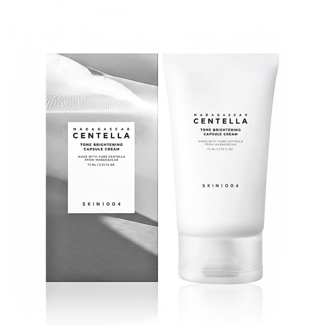 Skin-1004-Tone-Brightening-Capsule-Cream-75ml.png Skin 1004 Centelle Tone Brightening Capsule Cream 75ml – Image 1