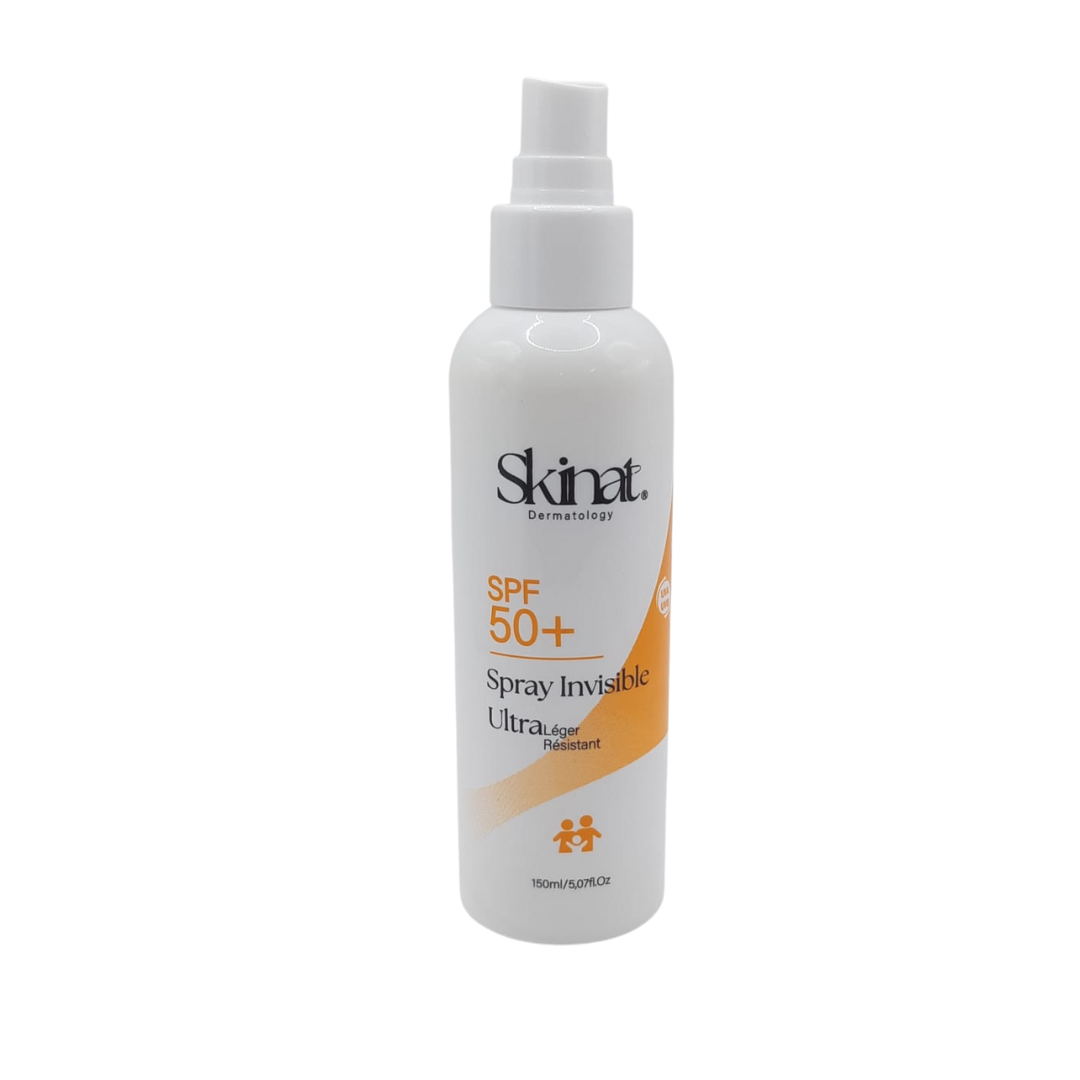Skinat-Spray-Invisible-Ultra-Leger-Resistant-spf50-150ml.png Skinat Spray Invisible Ultra Leger Resistant spf50+ 150ml – Image 1