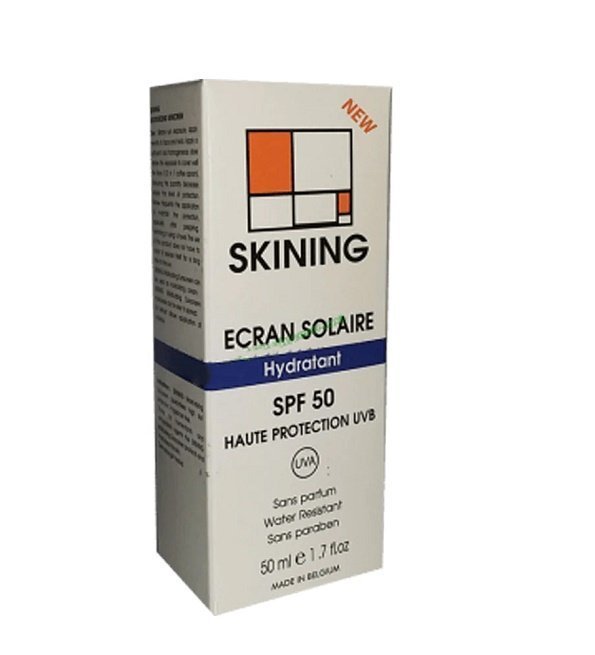 Skining-Ecran-Invisible-Hydratant-Fluide-Peau-Normal-a-seche.jpg Skining Ecran Invisible Hydratant Peaux Seches 50ml – Image 1