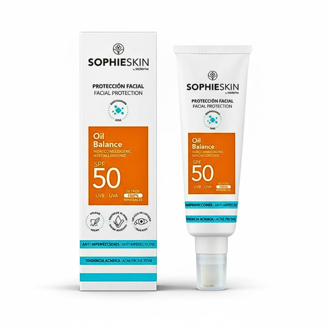 Sophieskin-Oil-Balance-Spf50-50ml.png Sophieskin Oil Balance Spf50+ 50ml – Image 1