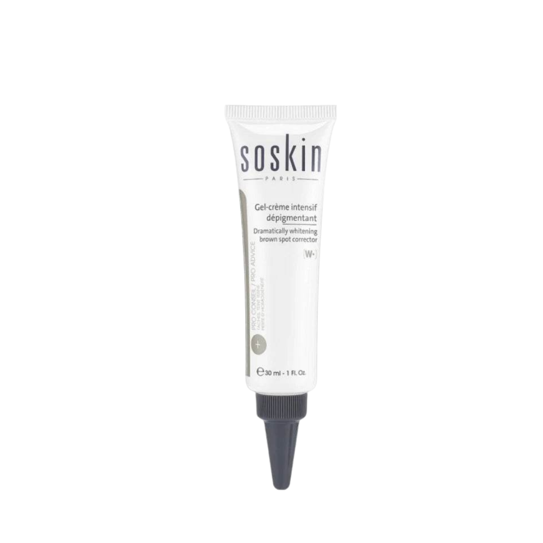 Soskin-Gel-Creme-Depigmentant-30ml.png Soskin Gel-Créme Depigmentant 30ml – Image 1