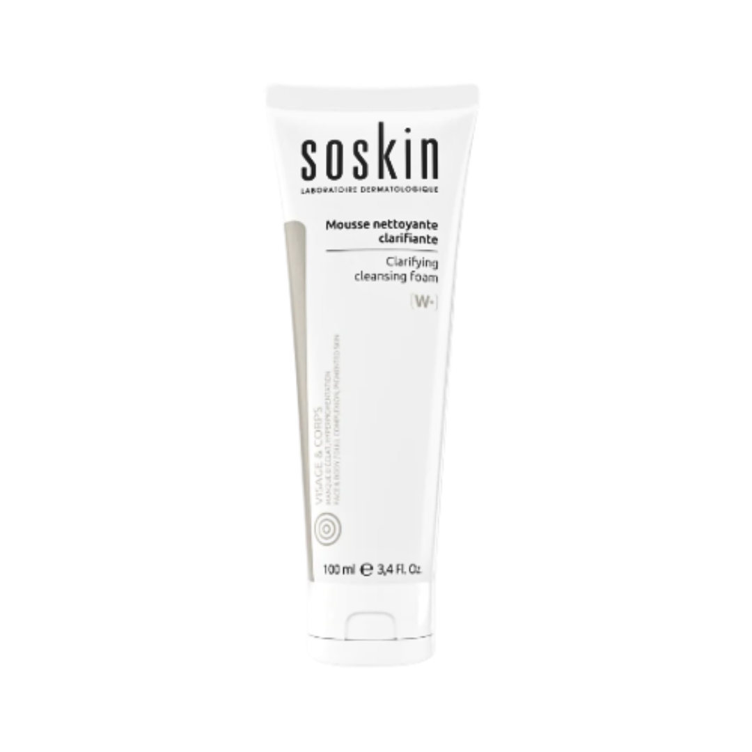 Soskin-Mousse-Nettoyante-Clarifiante-100ml.png Soskin Mousse Nettoyante Clarifiante 100ml – Image 1