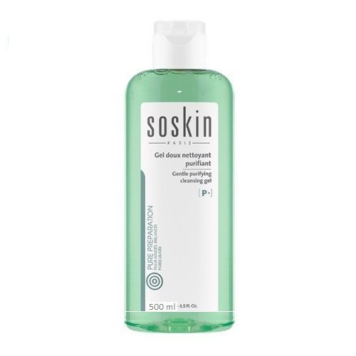 Soskin-gel-doux-nettoyant-500ML.jpg SOSKIN GEL DOUX NETTOYANT PURIFIANT 500ML – Image 1