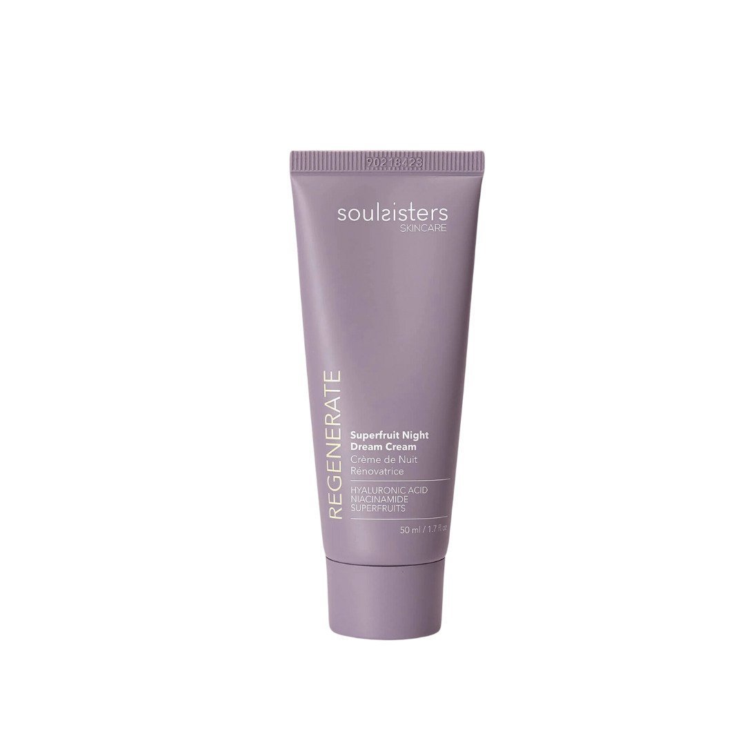 Soul-sisters-creme-de-nuit-renovatrice-50ml-violet.jpg Soul Sisters Crème de Nuit Rénovatrice 50ml Violet – Image 1