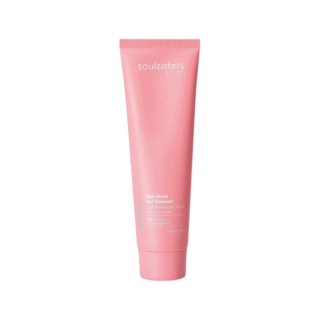 Soul-sisters-gel-nettoyant-doux-150ml-rose.jpg Soul Sisters Gel Nettoyant Doux 150ml Rose – Image 1