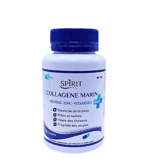 Spirit-Collagene-Marin-Plus-90gelules.png Spirit Collagene Marin Plus 90gelules – Image 1