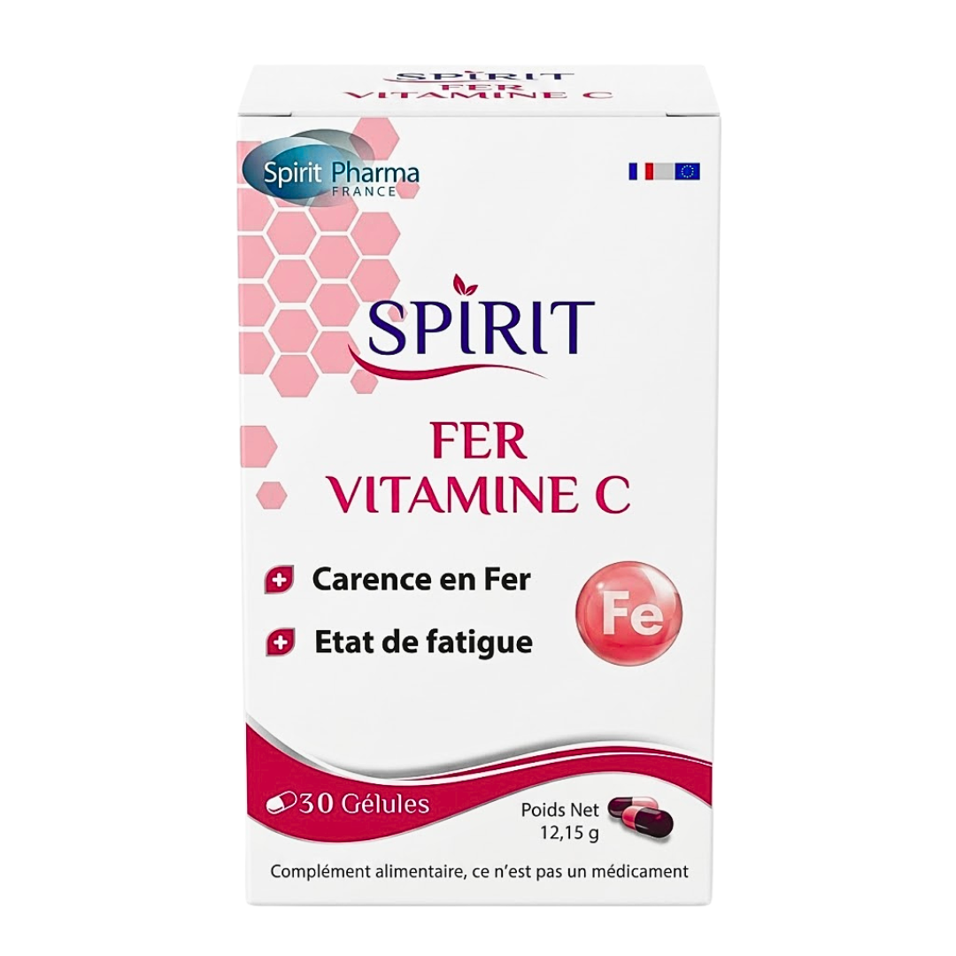 Spirit-Fer-Liposomal-Vitamine-C-60gelules.png Spirit Fer Vitamine C 60 Gelules – Image 1