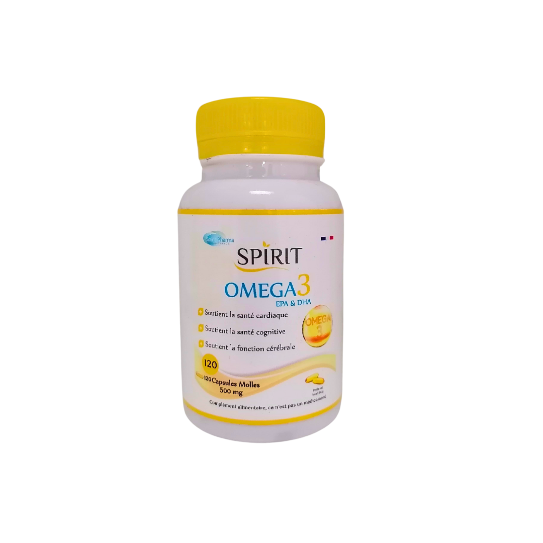 Spirit-Omega-3-120-capsules-500mg-1.png Spirit Omega 3 120 Capsules 500mg – Image 1