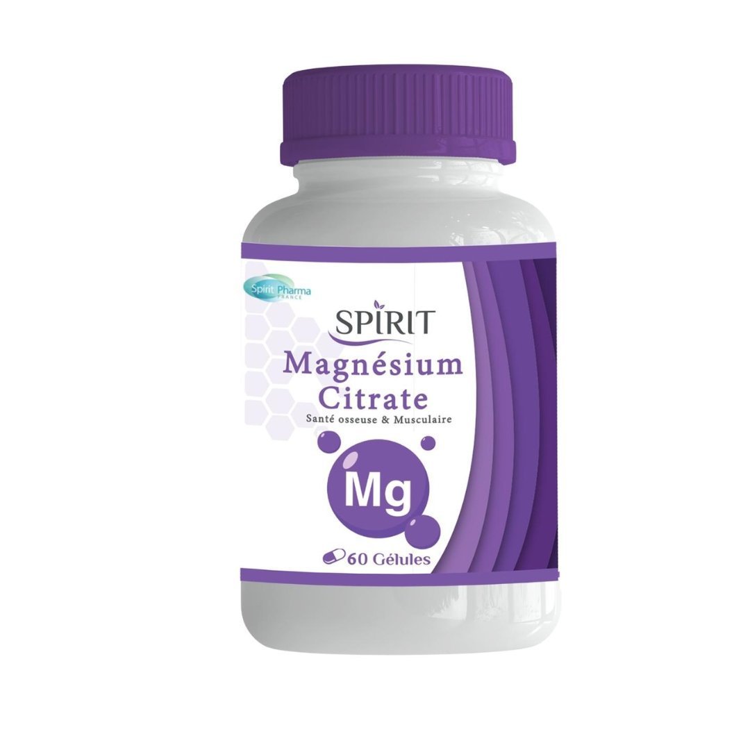 Spirit-magnesium-citrate-60gelule-1.jpg Spirit Magnesium Citrate 60 Gelules – Image 1