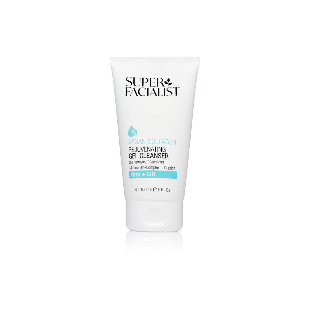 Super-Facialist-Vegan-Collagen-FirmLift-Gel-Nett-Regenerant-150ml.png Super Facialist Vegan Collagen Rejuvenating Gel Cleanser 150ml – Image 1