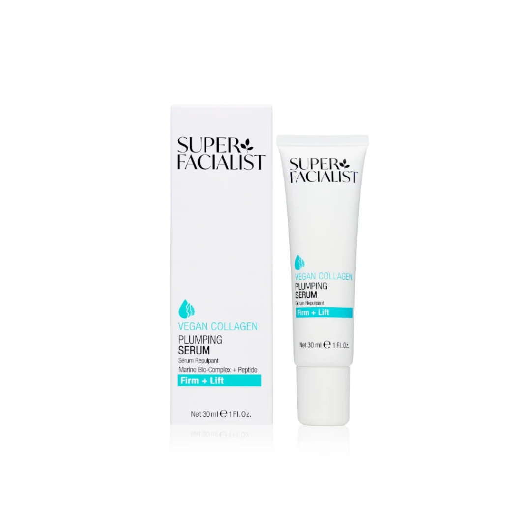 Super-Facialist-Vegan-Collagen-FirmLift-Serum-Repulpant-30ml.png Super Facialist Vegan Collagen Plumping Serum 30ml – Image 1