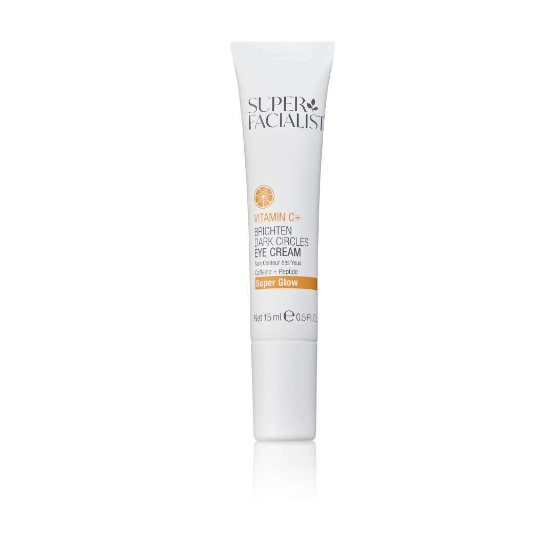 Super-Facialist-Vitamine-CSuper-Glow-Soin-Contour-des-Yeux-15ml.png Super Facialist Vitamin C+ Brighten Dark Circles Eye Cream 15ml – Image 1