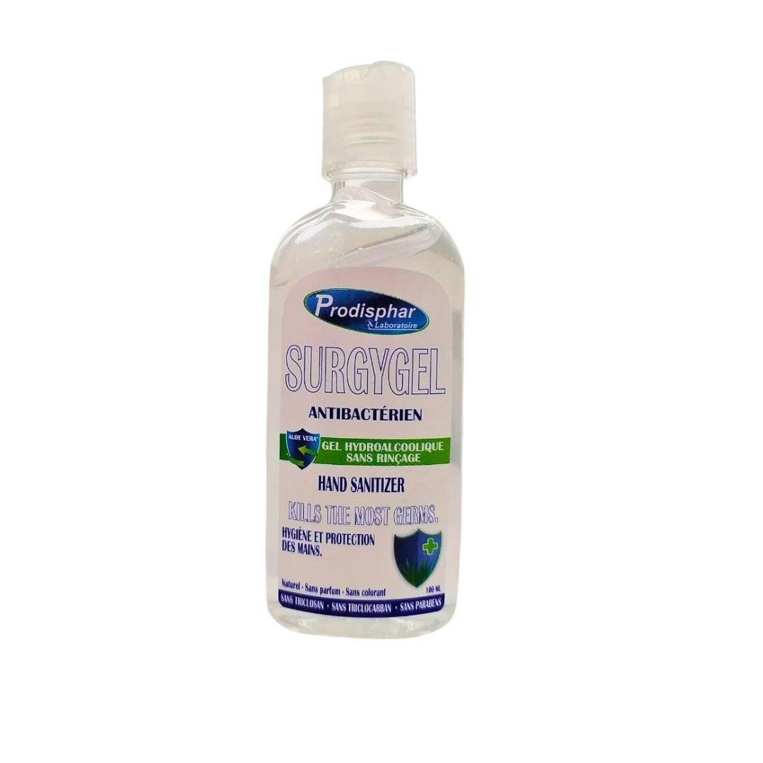 Surgygel-gel-hydroalcolique-naturel-100ml-1.jpg Surgygel Gel Hydroalcolique Prodisphar 100ml – Image 1