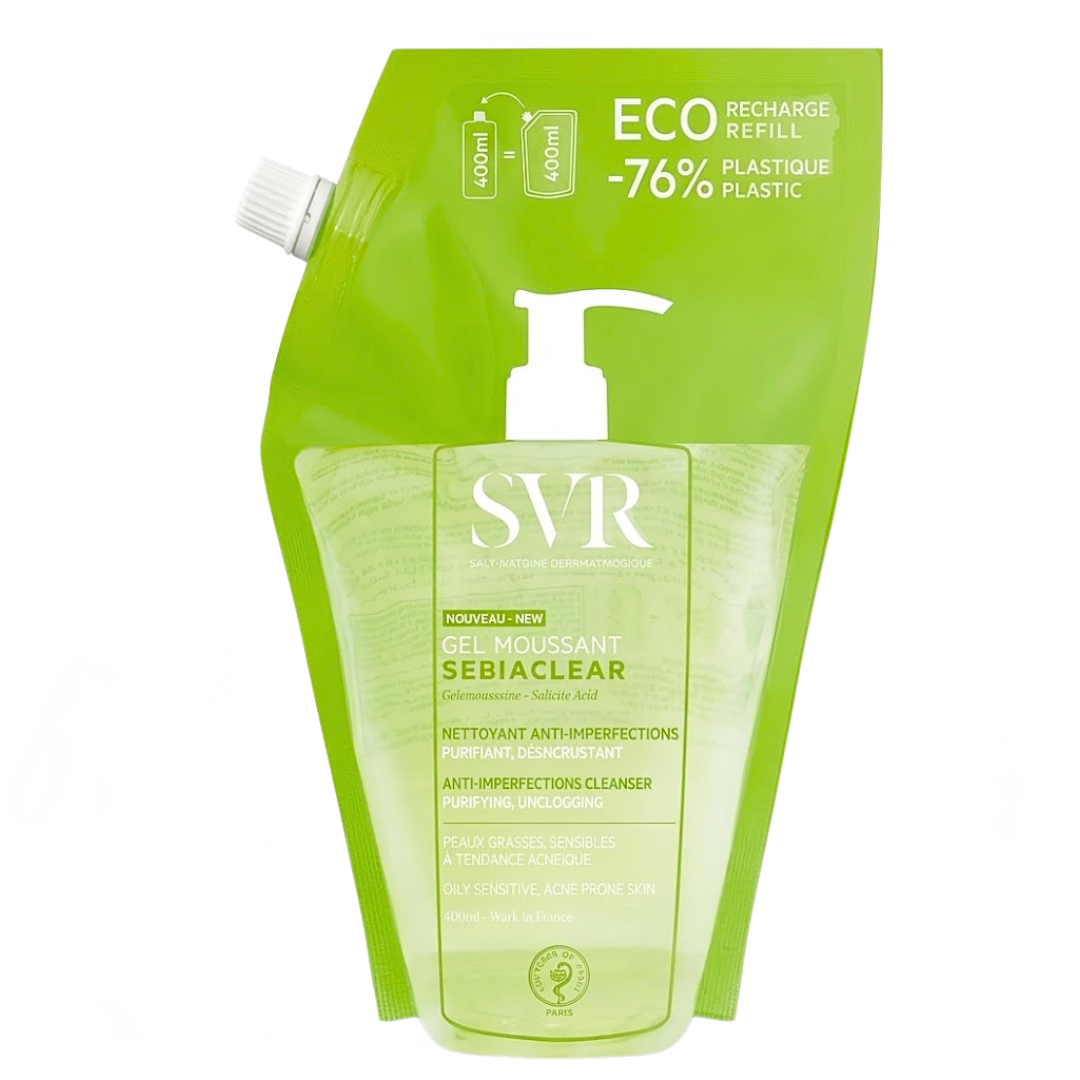 Svr-Sebiaclear-Gel-Moussant-1L-Recharge-Refill.png Svr Sebiaclear Gel Moussant 1L Recharge Refill – Image 1