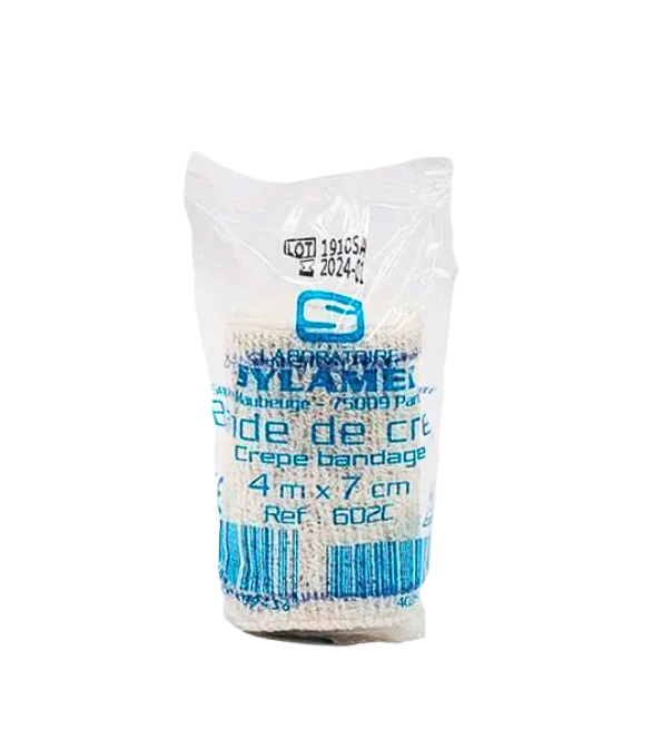 Sylamed-Bande-de-crepe-4x7cm-1.png Sylamed Bande De Crepe 4x7cm – Image 1