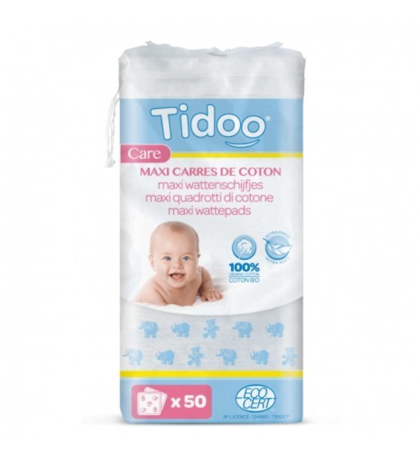TIDOO-CARRES-MAXI-BABY-50U-1.jpg TIDOO CARRES MAXI BABY 50 UNITES – Image 1