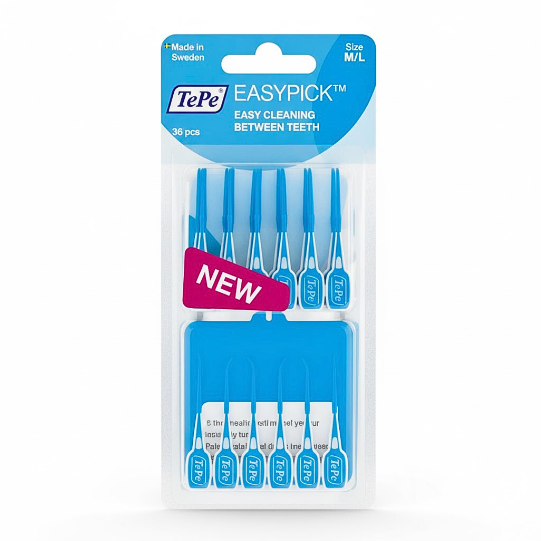 Tepe-Easypick-Taille-ML-Bleu-36-pcs.png Tepe Easypick Taille M/L Bleu 36 Pieces – Image 1