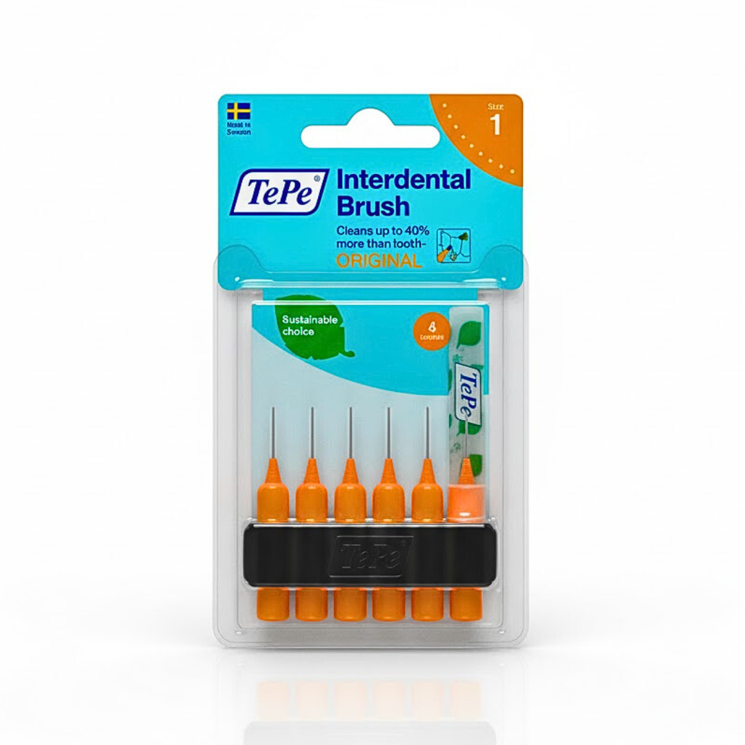 Tepe-Idb-Original-Orange-0.45mm-Taille-1-6Pcs.png Tepe Interdental Brush Original Orange 0.45mm Taille 1-6 Pieces – Image 1