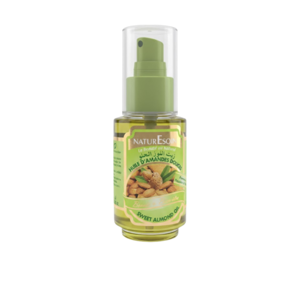NaturEsoin Huile d&rsquo;Amandes Douces 1er Pression – 50 ml