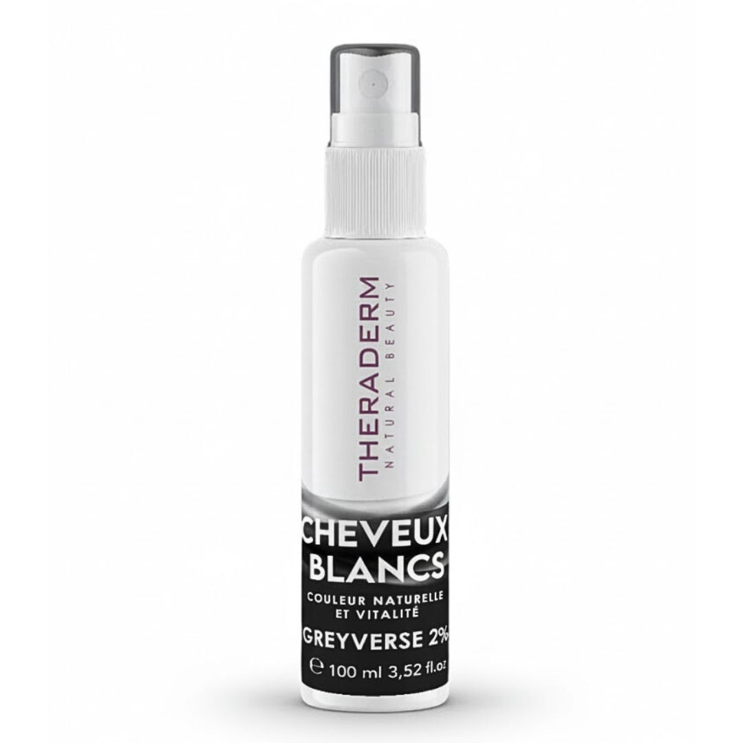 Theraderm-Spray-Anti-Cheveux-Blancs-Greyverse-125ml.png Theraderm Spray Anti-Cheveux Blancs Greyverse 125ml – Image 1