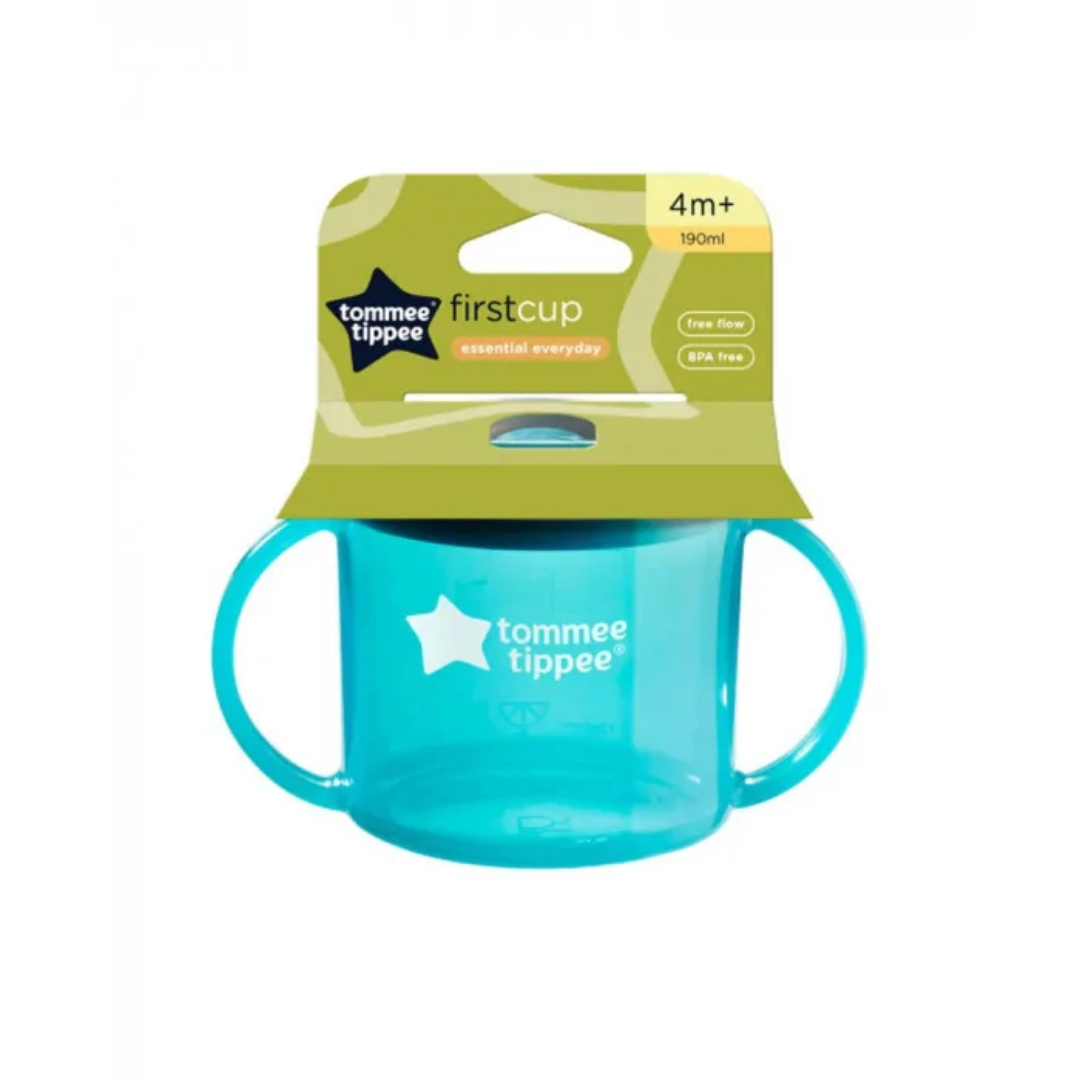 Tommee-Tippee-Tasse-a-bec-4m-190ml-blue-1.png Tommee Tippee Tasse a bec +4m 190ml Bleu – Image 1