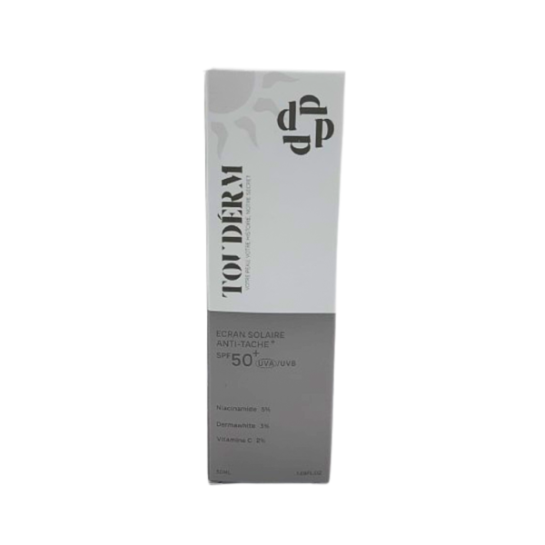 Touderm Ecran Solaire Anti-Tache Spf50+ Depigmentant 50ml