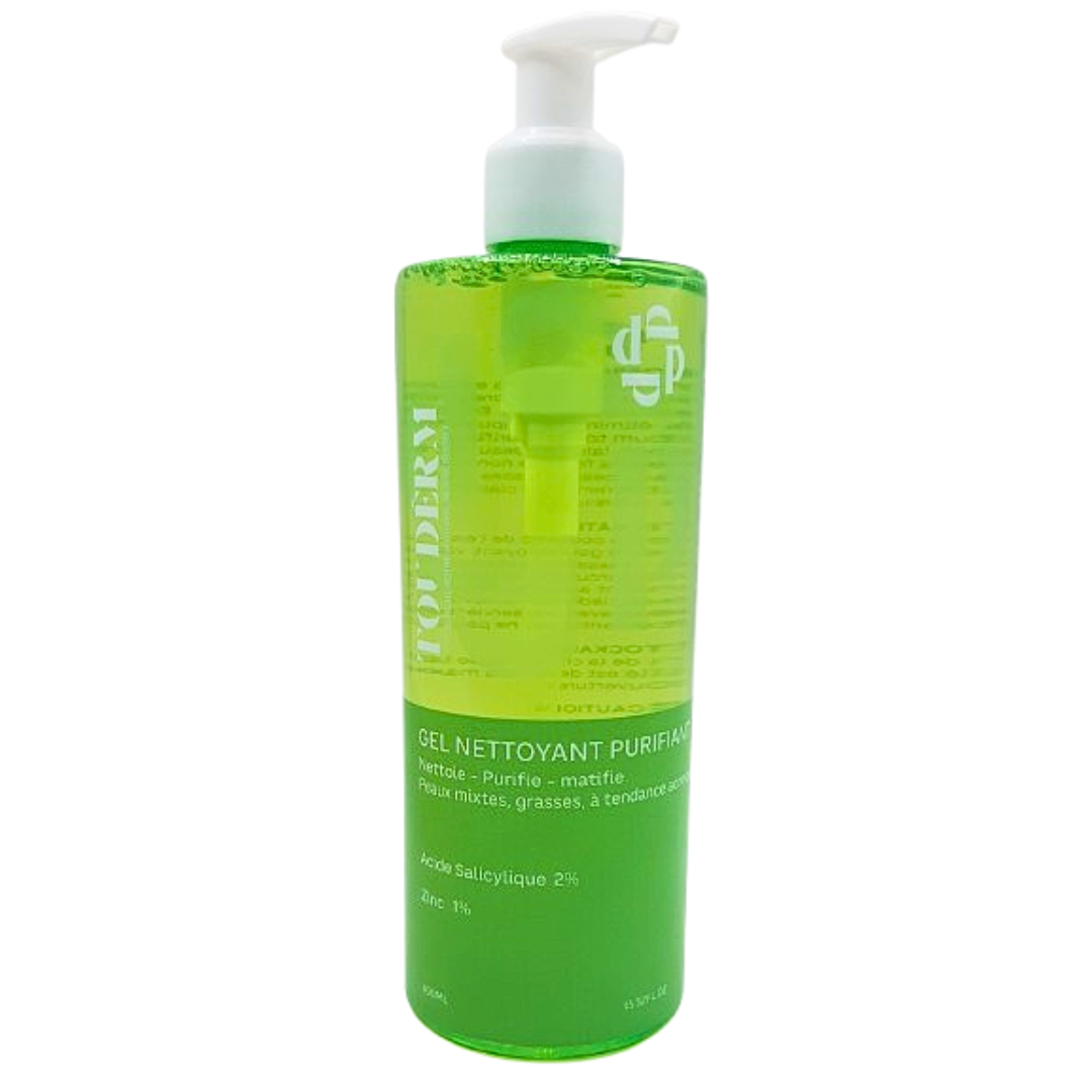 Touderm-Gel-Nettoyant-Purifiant-400ml.png Touderm Gel Nettoyant Purifiant 400ml – Image 1